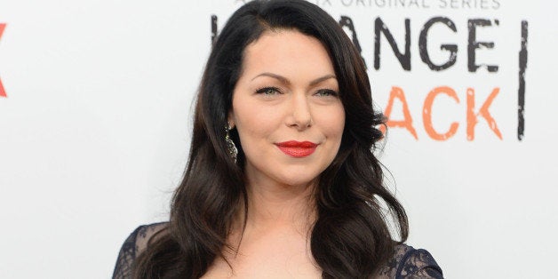 NEW YORK, NY - MAY 15: Actress Laura Prepon attends the 'Orange Is The New Black' season two premiere at Ziegfeld Theater on