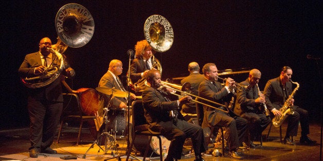 MONTREAL, QC - JULY 05: The Preservation Hall Jazz Band perform on day eight during the 2013 Festival International de Jazz