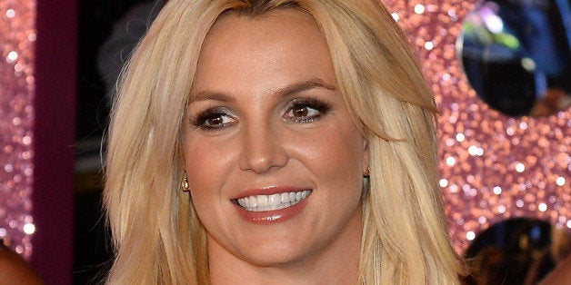 LAS VEGAS, NV - DECEMBER 03: Singer Britney Spears arrives at a welcome ceremony as she celebrates the release of her new al