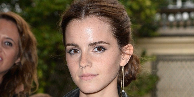 PARIS, FRANCE - JULY 09: Emma Watson attends the Valentino show as part of Paris Fashion Week - Haute Couture Fall/Winter 20