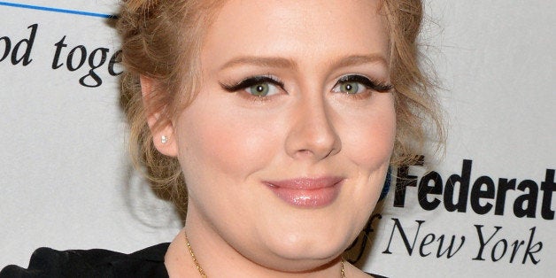 NEW YORK, NY - JUNE 21: Singer/songwriter Adele attends UJA-Federation Of New York Music Visionary Of The Year Award Luncheon at The Pierre Hotel on June 21, 2013 in New York City. (Photo by Slaven Vlasic/Getty Images)