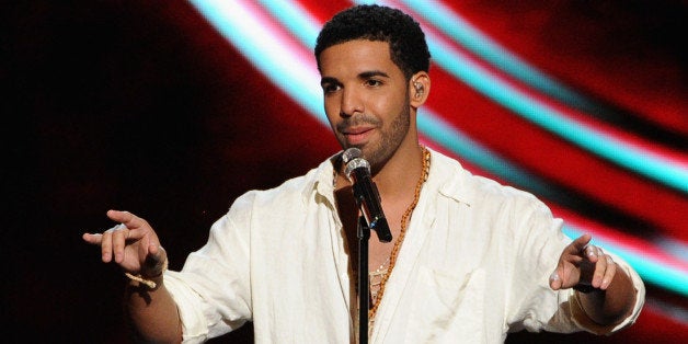 LOS ANGELES, CA - JULY 16: Host Drake performs onstage during the 2014 ESPYS at Nokia Theatre L.A. Live on July 16, 2014 in Los Angeles, California. (Photo by Kevin Winter/Getty Images)