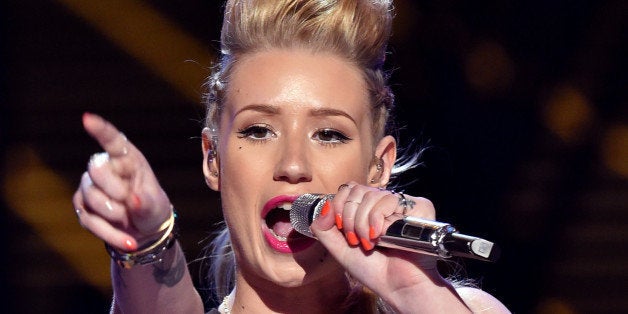 LOS ANGELES, CA - JUNE 29: Rapper Iggy Azalea performs onstage during the BET AWARDS '14 at Nokia Theatre L.A. LIVE on June