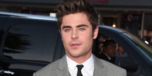 WESTWOOD, CA - APRIL 28: Actor Zac Efron attends Universal Pictures' 'Neighbors' premiere at Regency Village Theatre on April 28, 2014 in Westwood, California. (Photo by Jason Merritt/Getty Images)