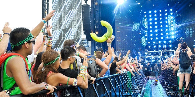 NEW YORK, NY - AUGUST 31: A general view of atmosphere during Electric Zoo 2013 at Randall's Island on August 31, 2013 in Ne