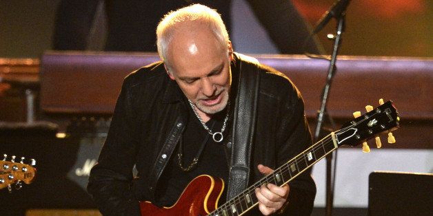 LOS ANGELES, CA - JANUARY 27: Musician Peter Frampton performs onstage during 'The Night That Changed America: A GRAMMY Salute To The Beatles' at the Los Angeles Convention Center on January 27, 2014 in Los Angeles, California. (Photo by Kevin Winter/Getty Images)