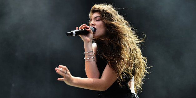 CHICAGO, IL - AUGUST 01: Lorde performs at Bud Light stage during 2014 Lollapalooza Day One at Grant Park on August 1, 2014 in Chicago, Illinois. (Photo by Theo Wargo/Getty Images)