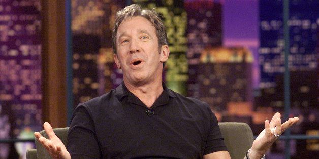 Tim Allen on 'The Tonight Show with Jay Leno' at the NBC Studios in Los Angeles, Ca. October 4, 2001. Photo by Kevin Winter/Getty Images.