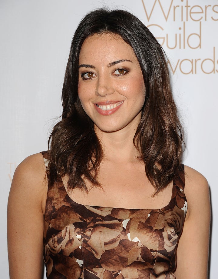 LOS ANGELES, CA - FEBRUARY 17: Actress Aubrey Plaza attends the 2013 Writers Guild Awards at JW Marriott Los Angeles at L.A.