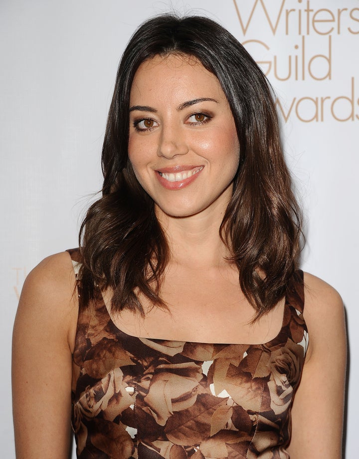 LOS ANGELES, CA - FEBRUARY 17: Actress Aubrey Plaza attends the 2013 Writers Guild Awards at JW Marriott Los Angeles at L.A. LIVE on February 17, 2013 in Los Angeles, California. (Photo by Jason LaVeris/FilmMagic)