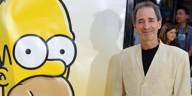 LOS ANGELES, CA - JULY 24: Actor Harry Shearer arrives at the Los Angeles premiere of 20th Century Fox's 'The Simpsons Movie' held at the Mann Village Theaters on July 24, 2007 in Westwood, California. (Photo by Frazer Harrison/Getty Images)