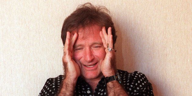 SYDNEY, AUSTRALIA - APRIL 1: EUROPE AND AUSTRALASIA OUT) Comedian Robin Williams attends a press conference to promote his new Birdcage on April 1, 1996 in Sydney, Australia. (Photo by Brendan Esposito/Newspix/Getty Images)