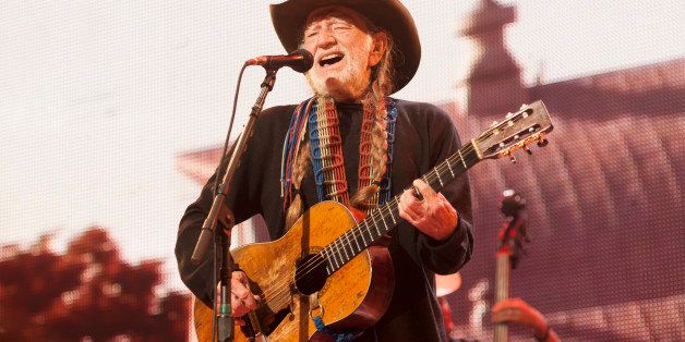 SARATOGA SPRINGS, NY - SEPTEMBER 21: Willie Nelson performs during Farm Aid 2013 at Saratoga Performing Arts Center on September 21, 2013 in Saratoga Springs, New York. (Photo by Paul Natkin/WireImage)