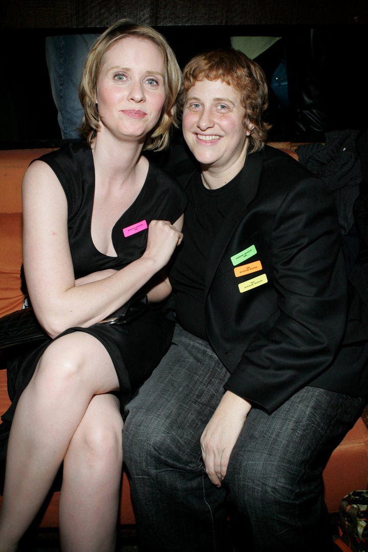 Cynthia Nixon Describes Her Fiancee A Short Man With Boobs Huffpost Entertainment 