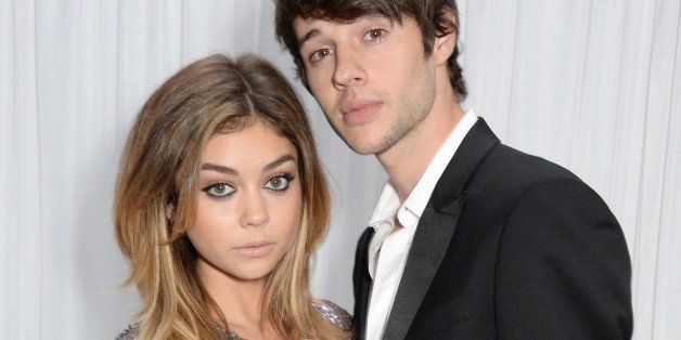 LONDON, ENGLAND - JUNE 03: Sarah Hyland (L) and Matt Prokop attend the Glamour Women of the Year Awards in Berkeley Square Gardens on June 3, 2014 in London, England. (Photo by David M. Benett/Getty Images)