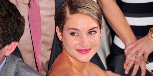 NEW YORK, NY - JUNE 02: Shailene Woodley attends 'The Fault in Our Stars' premiere at the Ziegfeld Theater on June 2, 2014 in New York City. (Photo by Stephen Lovekin/Getty Images)