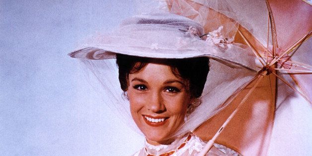 UNSPECIFIED - JANUARY 01: (AUSTRALIA OUT) Photo of English actress Julie Andrews dressed as the title character from the 1964 film Mary Poppins. (Photo by GAB Archive/Redferns) 
