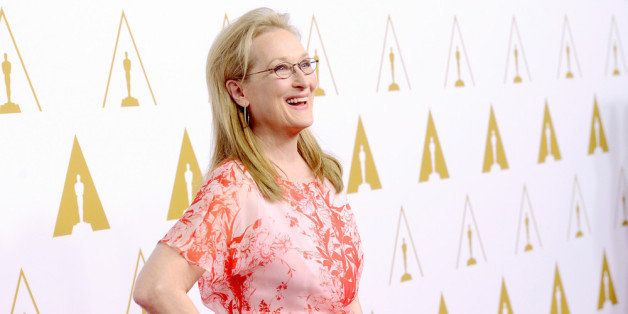 BEVERLY HILLS, CA - FEBRUARY 10: Actress Meryl Streep attends the 86th Academy Awards nominee luncheon at The Beverly Hilton Hotel on February 10, 2014 in Beverly Hills, California. (Photo by Kevin Winter/Getty Images)