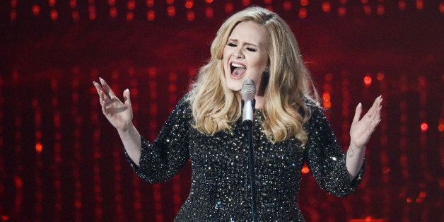 HOLLYWOOD, CA - FEBRUARY 24: Singer Adele performs onstage during the Oscars held at the Dolby Theatre on February 24, 2013 in Hollywood, California. (Photo by Kevin Winter/Getty Images)