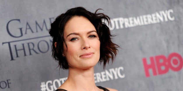 Actress Lena Headey attends HBO's "Game of Thrones" fourth season premiere at Avery Fisher Hall on Tuesday, March 18, 2014 in New York. (Photo by Evan Agostini/Invision/AP)