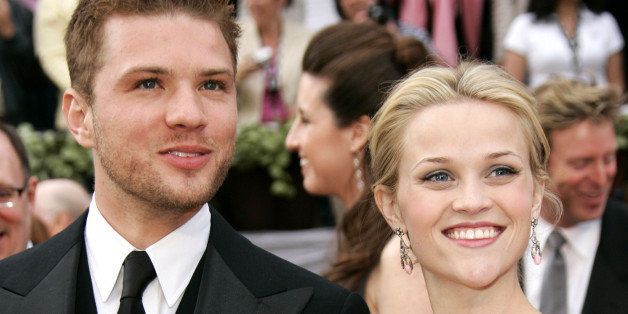 Ryan Phillippe arrives with his wife Reese Witherspoon at the Academy Awards, in this March 5, 2006 file photo, in Los Angeles. Witherspoon and husband have separated according to a statement by spokeswoman Nanci Ryder issued on behalf of the couple Monday, Oct. 30, 2006. (AP Photo/Kevork Djansezian, File)