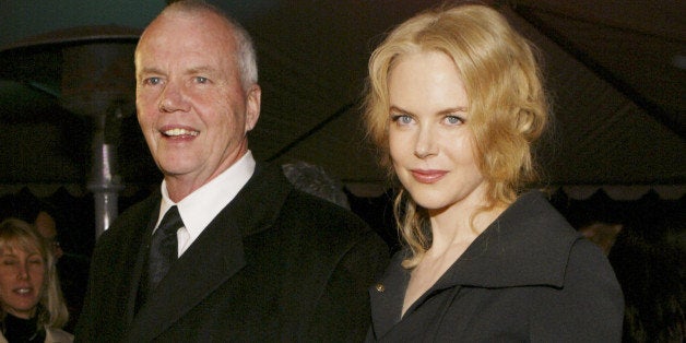 Nicole Kidman and father Anthony during Palm Springs International Film Festival Awards Gala presented by Tiffany & Co. - Red