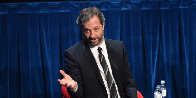 BEVERLY HILLS, CA - MARCH 10: Writer Judd Apatow attends The Paley Center For Media's 2014 PaleyFest Icon Award announcement