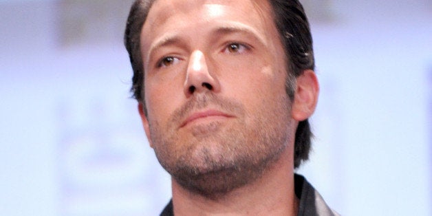 SAN DIEGO, CA - JULY 26: Actor Ben Affleck attends the Warner Bros. Pictures panel and presentation during Comic-Con Interna