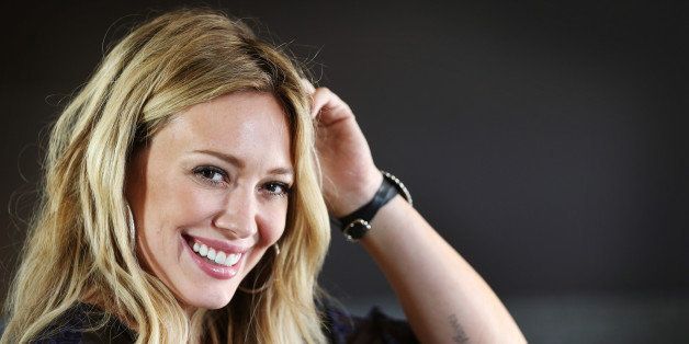 SYDNEY, AUSTRALIA - SEPTEMBER 9: (EUROPE AND AUSTRALASIA OUT) American singer Hilary Duff poses during a photo shoot at the Intercontinental Hotel on September 9, 2014 in Sydney, Australia. Duff is in Sydney to promote her new single 'All About You'. (Photo by Toby Zerna/Newspix/Getty Images)