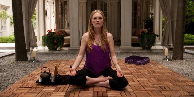 This image released by Cannes Film Festival shows Julianne Moore in a scene from "Maps to the Stars." (AP Photo/Cannes Film Festival)