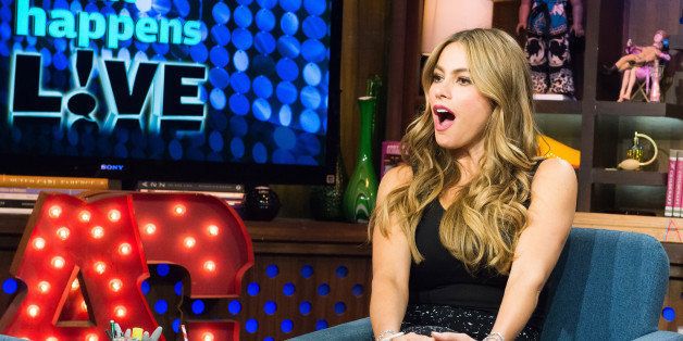 WATCH WHAT HAPPENS LIVE -- Pictured: Sofia Vergara -- (Photo by: Charles Sykes/Bravo/NBCU Photo Bank via Getty Images)
