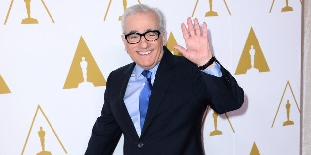 Martin Scorsese arrives at the 86th Oscars Nominees Luncheon, on Monday, Feb., 10, 2014 in Beverly Hills, Calif. (Photo by Jordan Strauss/Invision/AP)