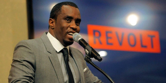 Sean "Diddy" Combs of the new network Revolt TV addresses reporters at the Television Critics Association summer press tour at the Beverly Hilton Hotel on Friday July 27, 2013, in Beverly Hills, Calif. (Photo by Chris Pizzello/Invision/AP)