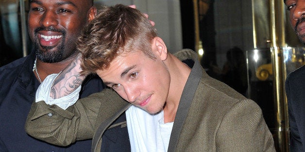 PARIS, FRANCE - SEPTEMBER 30: Justin Bieber attends the CR Fashion Book Issue No.5 Launch Party Hosted by Carine Roitfeld an
