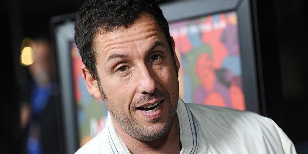 LOS ANGELES, CA - SEPTEMBER 30: Actor Adam Sandler attends the premiere of 'Men, Women and Children' at DGA Theater on September 30, 2014 in Los Angeles, California. (Photo by Jason LaVeris/FilmMagic)