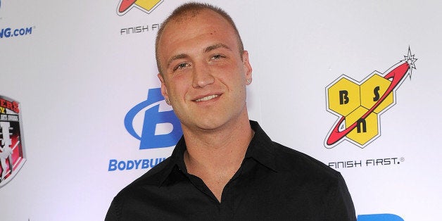 LAS VEGAS, NV - FEBRUARY 07: Television personality Nick Hogan arrives at the sixth annual Fighters Only World Mixed Martial