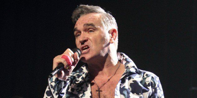 Morrissey, former singer for the 80âs alternative rock band The Smiths, performs onstage at the Sovereign Performing Arts Center on Friday, Jan. 18, 2013, in Reading, Pa. (Photo by Owen Sweeney/Invision/AP)