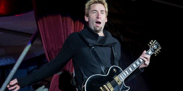 ISCHGL, AUSTRIA - NOVEMBER 30: Chad Kroeger of Nickelback performs at the 'Top Of The Mountain Concert' at Idalp on November 30, 2013 in Ischgl, Austria. (Photo by Jan Hetfleisch/Getty Images)