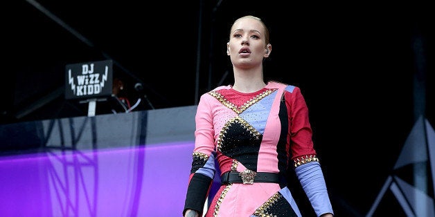 AUSTIN, TX - OCTOBER 11: Iggy Azalea performs during the second day of the second weekend of Austin City Limits Music Festival at Zilker Park on October 11, 2014 in Austin, Texas. (Photo by Gary Miller/FilmMagic)