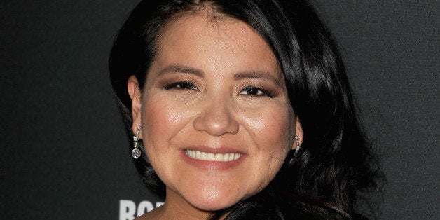 LOS ANGELES, CA - DECEMBER 16: Actress Misty Upham attends the Premiere of The Weinstein Company's 'August: Osage County' at