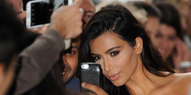 LONDON, UNITED KINGDOM - SEPTEMBER 03: Kim Kardashian pictured at BBC Radio 1 on September 3, 2014 in London, England. (Photo by SAV/GC Images)