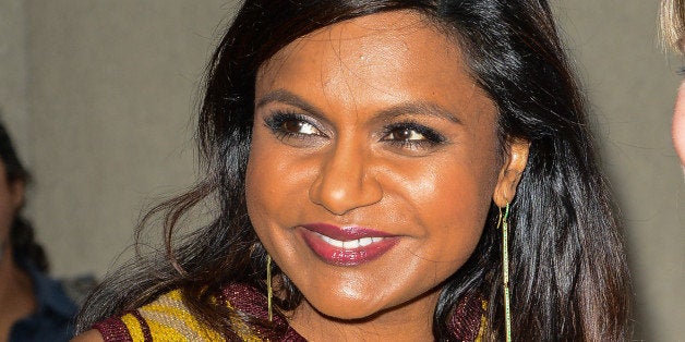 NEW YORK, NY - SEPTEMBER 12: Actress Mindy Kaling leaves the 'Today Show' taping at the NBC Rockefeller Center Studios on September 12, 2014 in New York City. (Photo by Ray Tamarra/GC Images)