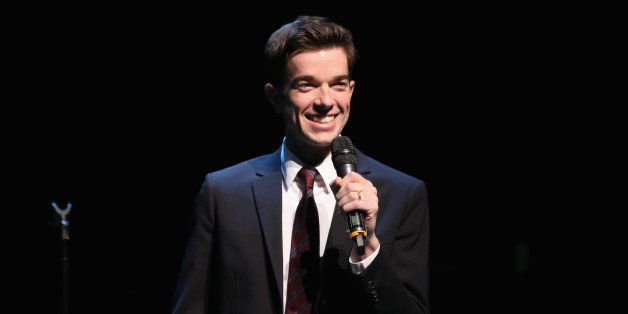 NEW YORK, NY - OCTOBER 01: Actor John Mulaney performs at the MULANEY NYC Comedy Showcase on October 1, 2014 in New York City. (Photo by Bennett Raglin/Getty Images for FOX)