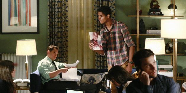 HOW TO GET AWAY WITH MURDER - 'It's All Her Fault' - Annalise takes on a new client, Max St. Vincent (Steven Weber), an eccentric millionaire who is the key suspect in his wife's brutal murder. All the clues point to St. Vincent as the killer, but Annalise challenges her students to prove he's innocent - whether that's the truth or not. Meanwhile, Annalise deals with issues in her own home when her growing suspicions that Sam (Tom Verica) is somehow involved in Lila's disappearance start to affect their marriage. In flash forwards, we go back to the night of the murder and learn that Wes might be hiding a few secrets of his own, on 'How to Get Away with Murder,' THURSDAY OCTOBER 2 (10:00-11:00 p.m., ET) on the ABC Television Network. (Mitch Haaseth/ABC via Getty Images) 