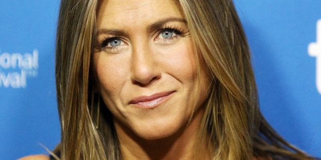 TORONTO, ON - SEPTEMBER 09: Jennifer Aniston arrives at the press call of Cake at the 2014 Toronto International Film Festival - Day 6 held on September 9, 2014 in Toronto, Canada. (Photo by Michael Tran/FilmMagic)