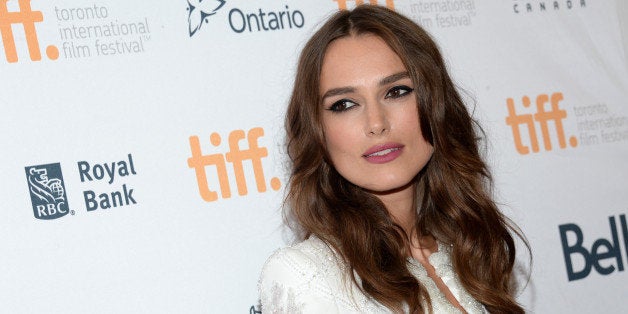 Keira Knightley attends the premiere of "The Imitation Game" on day 6 of the Toronto International Film Festival at the TIFF Bell Lightbox on Tuesday, Sept. 9, 2014, in Toronto. (Photo by Evan Agostini/Invision/AP)