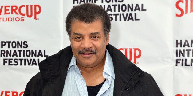 EAST HAMPTON, NY - OCTOBER 11: Astrophysicist/author Neil deGrasse Tyson attends the Chairmans Reception during the 2014 Hamptons International Film Festival on October 11, 2014 in East Hampton, New York. (Photo by Eugene Gologursky/Getty Images for The Hamptons International Film Festival)