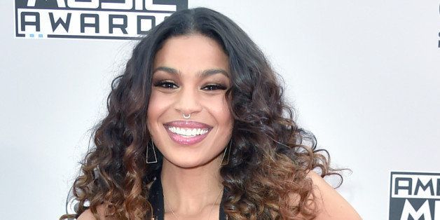 LOS ANGELES, CA - NOVEMBER 23: Recording artist Jordin Sparks attends the 2014 American Music Awards at Nokia Theatre L.A. Live on November 23, 2014 in Los Angeles, California. (Photo by Frazer Harrison/AMA2014/Getty Images for DCP)