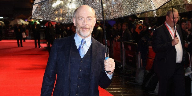 LONDON, ENGLAND - OCTOBER 15: Actor JK Simmons attends the Accenture Gala premiere for 'Whiplash' during the 58th BFI London
