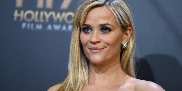 Reese Witherspoon poses in the press room at the Hollywood Film Awards at the Palladium on Friday, Nov. 14, 2014, in Los Angeles. (Photo by Jordan Strauss/Invision/AP)